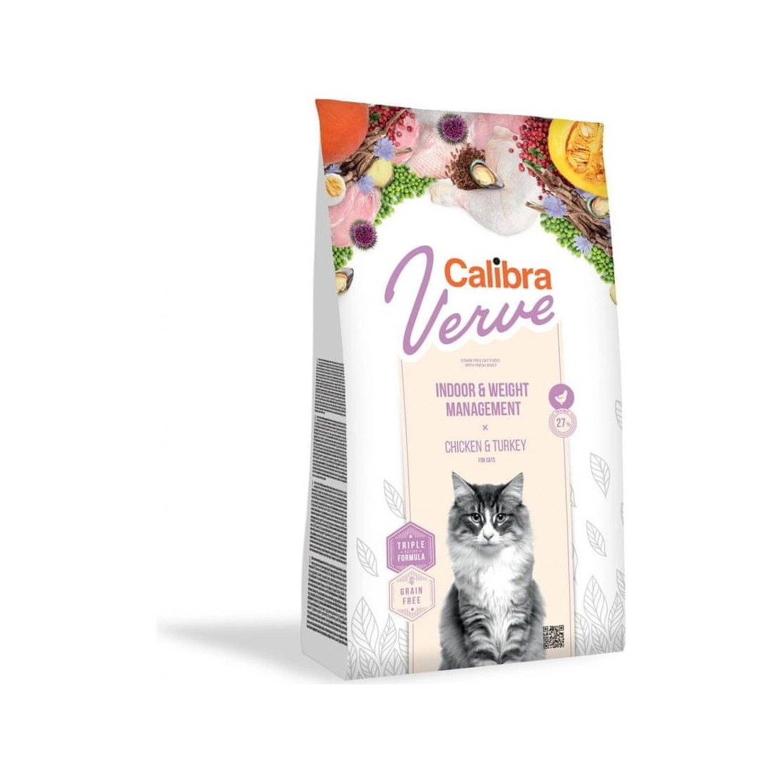 Calibra Cat Verve GF Indoor&Weight Chicken 3,5 kg